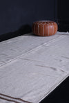 Hallway flatwoven berber moroccan rug - 5.8 FT X 11.2 FT