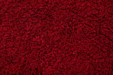 Red vintage handmade moroccan berber rug  3.3 FT X 5.6 FT