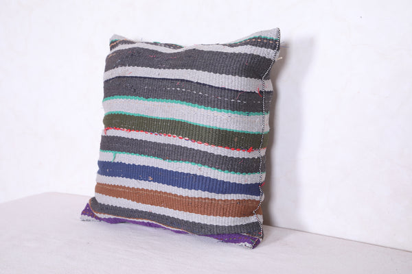 Moroccan handmade kilim pillow  18.5 INCHES X 18.5 INCHES