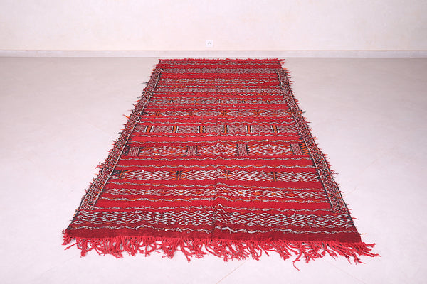 Runner Moroccan rug 4.6 FT X 10.1 FT