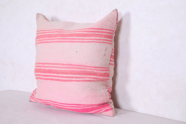 Moroccan handmade kilim pillow 19.2 INCHES X 20 INCHES