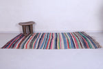 Vintage moroccan handwoven kilim 4.9 FT X 9.1 FT