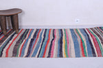 Vintage moroccan handwoven kilim 4.9 FT X 9.1 FT