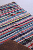 Vintage moroccan handwoven kilim 4.9 FT X 9.1 FT