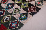 Boucherouite fabulous moroccan carpet 3 FT X 5.1 FT