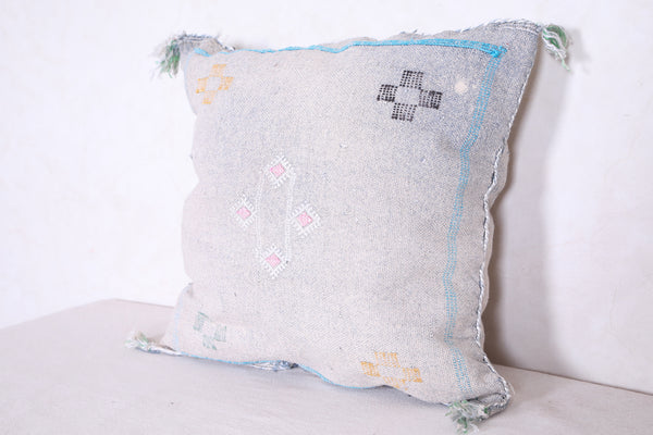Moroccan handmade kilim pillow 18.5 INCHES X 18.5 INCHES
