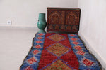 Moroccan Azilal hallway knotted rug 2.7 FT X 9.3 FT