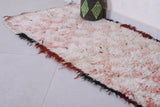Vintage handmade moroccan berber rug 2.2 FT X 5.6 FT