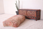 Berber moroccan handmade long azilal pouf