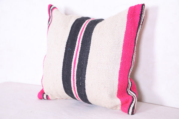 Moroccan handmade kilim pillow 15.7 INCHES X 16.9 INCHES