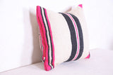 Moroccan handmade kilim pillow 15.7 INCHES X 16.9 INCHES