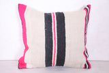 Moroccan handmade kilim pillow 15.7 INCHES X 16.9 INCHES