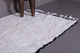 Moroccan handmade rug 4.6 FT X 6.6 FT