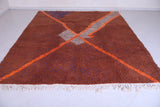 Handmade Boujaad rug - Berber Moroccan Rag Rug - Custom Rug