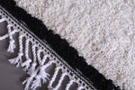 Moroccan handmade rug 4.6 FT X 6.6 FT