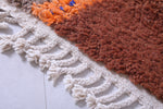 Handmade Boujaad rug - Berber Moroccan Rag Rug - Custom Rug