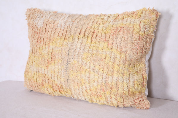 Moroccan handmade kilim pillow 14.9 INCHES X 23.2 INCHES
