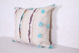 Moroccan handmade kilim pillow 17.3 INCHES X 17.7 INCHES