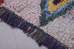 Colourful handmade moroccan berber rug  2.2 FT X 5.8 FT