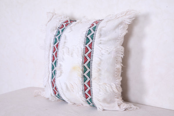 Moroccan handmade kilim pillow 19.6 INCHES X 19.6 INCHES