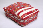 Vintage moroccan handwoven kilim pouf