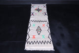 Berber handmade moroccan runner rug  1.8 FT X 7 FT