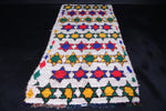 Moroccan berber azilal runner rug 4 FT X 8.1 FT