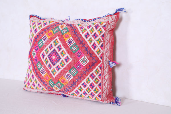 Moroccan handmade kilim pillow 15.3 INCHES X 18.1 INCHES