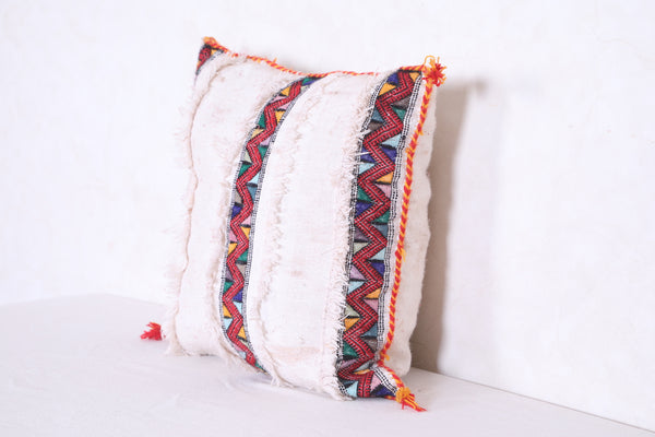 Moroccan handmade kilim pillow 16.1 INCHES X 17.3 INCHES