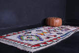 Azilal carpet berber moroccan rug 3.8 FT X 9 FT