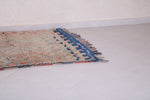 Vintage handmade runner rug 4.3 FT X 9.4 FT