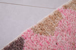 Vintage handmade berber rug 5.3 FT X 8.3 FT
