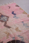 Vintage handmade berber rug 5.3 FT X 8.3 FT