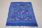 Moroccan berber handwoven kilim 3.2 FT X 4.5 FT