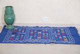 Moroccan berber handwoven kilim 3.2 FT X 4.5 FT