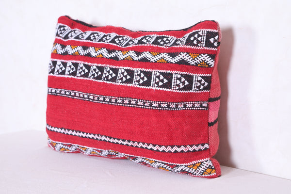 Moroccan handmade kilim pillow 14.9 INCHES X 21.2 INCHES