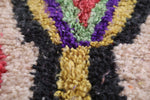 Colorful Handmade berber moroccan Rug 4.8 FT X 8.4 FT