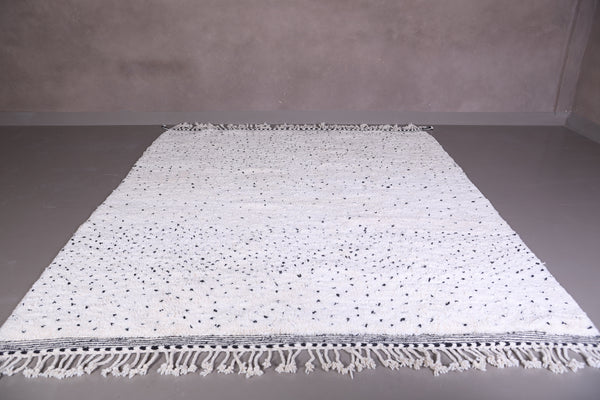 Polka dot Moroccan carpet - Custom handmade rug shag