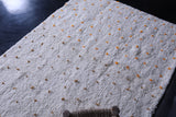 Moroccan handmade berber rug 4.4 FT X 6.2 FT