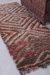 Moroccan rug 2.8 FT X 7.8 FT