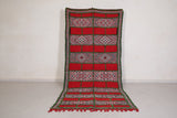 Long Moroccan berber rug 4.6 FT X 10.6 FT