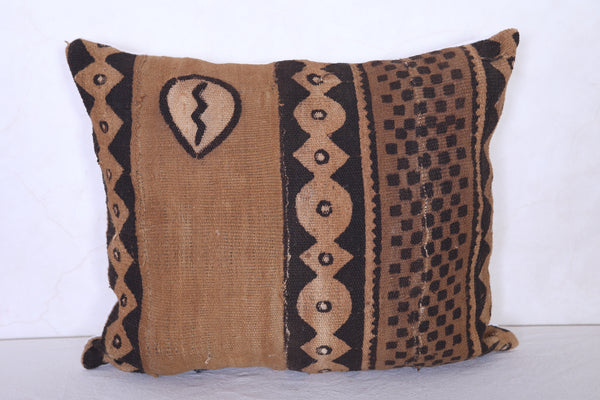 Two Moroccan handmade kilim pillows