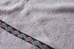 Wedding moroccan blanket rug 4.9 FT X 8.3 FT