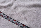 Wedding moroccan blanket rug 4.9 FT X 8.3 FT
