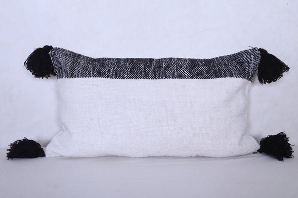 Two Moroccan handmade kilim pillows