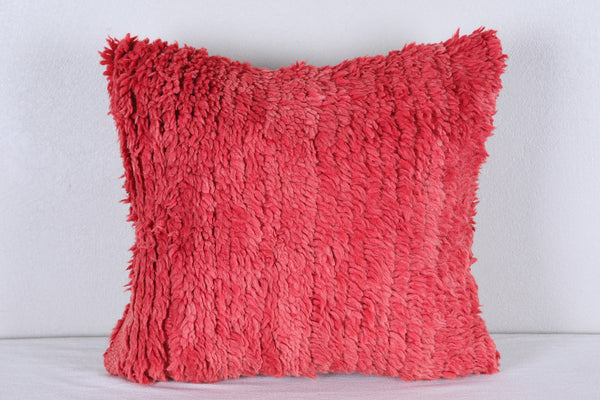 Two moroccan handwoven rug pillows