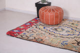 Vintage moroccan berber rug 5.1 FT X 8.9 FT