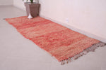 Small runner moroccan handmade rug - 3.2 FT X 7.2 FT