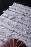 Wedding moroccan blanket rug 4 FT X 6.8 FT