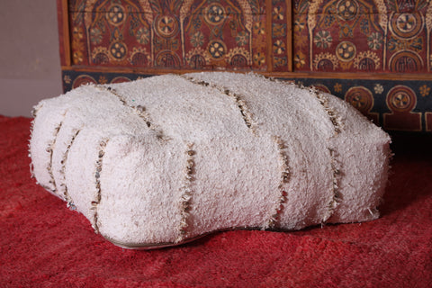 Moroccan handmade berber ottoman pouf